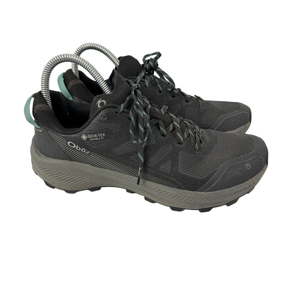 Oboz Shoes Women's Size 9 Katabatic LT Low GoreTex Hiking Black